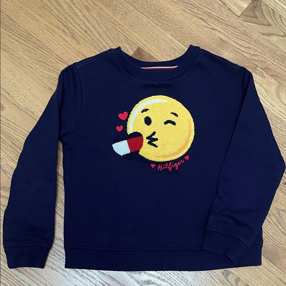 Tommy Hilfiger Kids Navy Emoji Sweatshirt